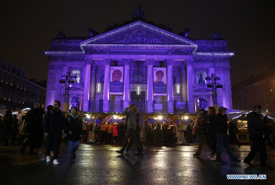 BELGIUM-BRUSSELS-CHRISTMAS MARKET