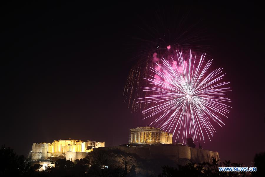 GREECE-ATHENS-NEW YEAR-CELEBRATIONS