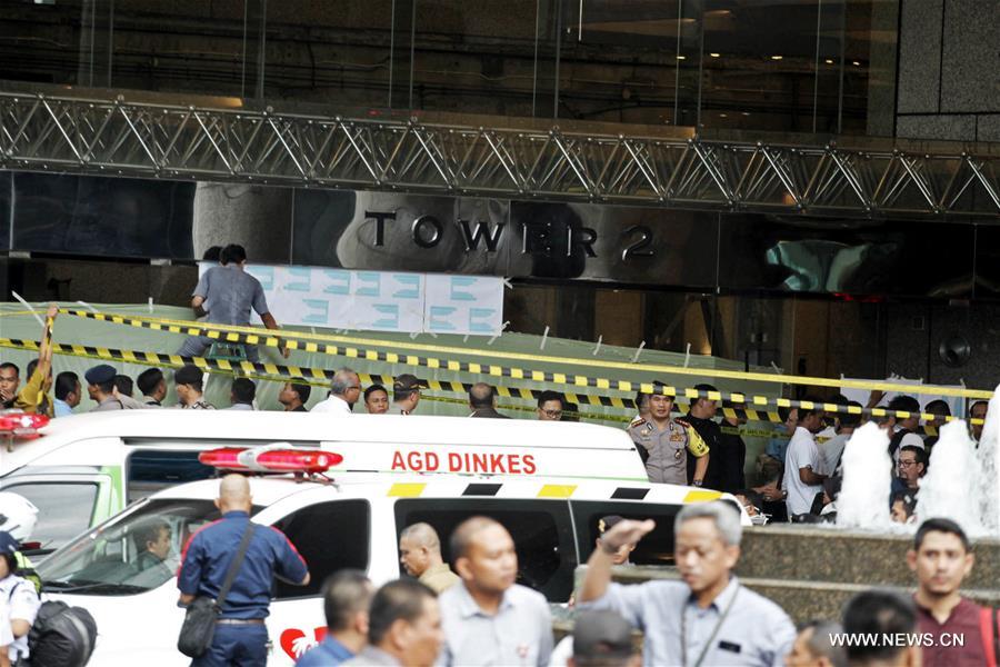 INDONESIA-JAKARTA-STOCK EXCHANGE BUILDING-COLLAPSE