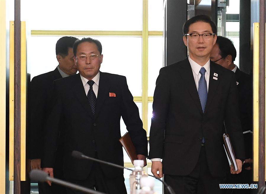 SOUTH KOREA-DPRK-WINTER OLYMPICS-TALKS