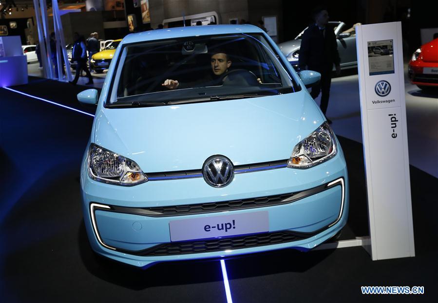 BELGIUM-BRUSSELS-AUTO-SHOW-ELECTRIC CAR