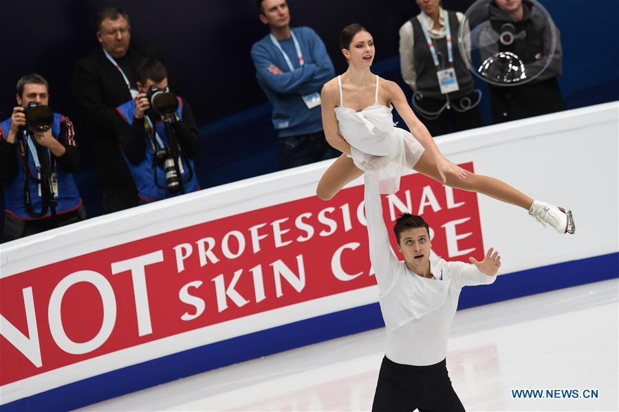 (SP)RUSSIA-MOSCOW-FIGURE SKATING-ISU-EUROPEAN CHAMPIONSHIPS