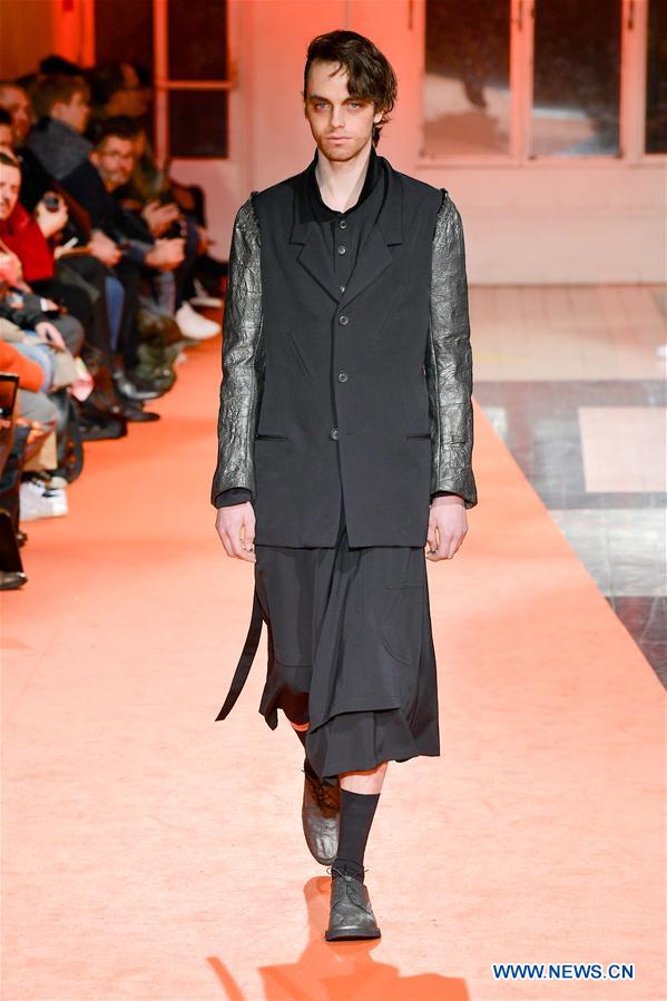 FRANCE-PARIS-MEN'S FASHION WEEK-YOSHI YAMAMOTO