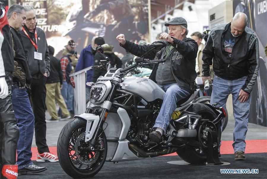 CANADA-VANCOUVER-MOTORCYCLE SHOW