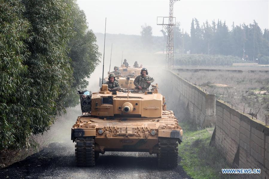 TURKEY-HATAY-TURKISH TROOPS-SYRIA-AFRIN-ENTRY