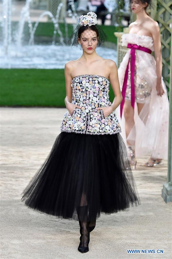 FRANCE-PARIS-FASHION WEEK-HAUTE COUTURE-CHANEL