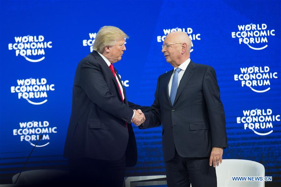 SWITZERLAND-DAVOS-WEF ANNUAL MEETING-US-TRUMP