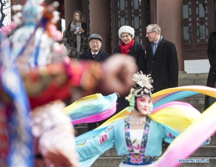 CHINA-WUHAN-BRITISH PM-VISIT (CN)