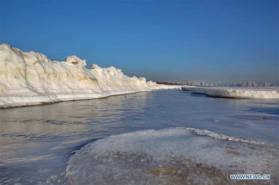 CHINA-HEBEI-QINHUANGDAO-SEA ICE (CN)