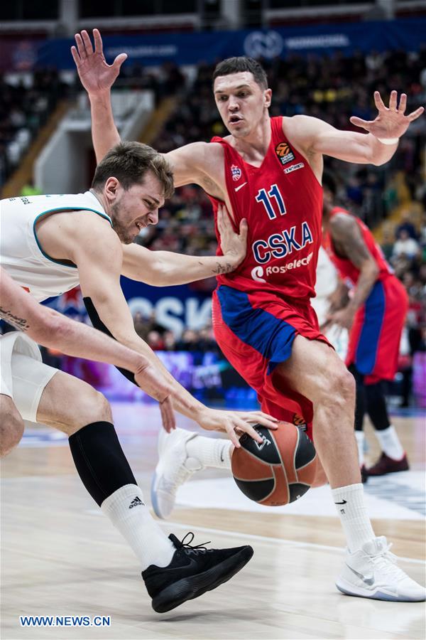 (SP)RUSSIA-MOSCOW-EUROLEAGUE-CSKA VS REAL MADRID