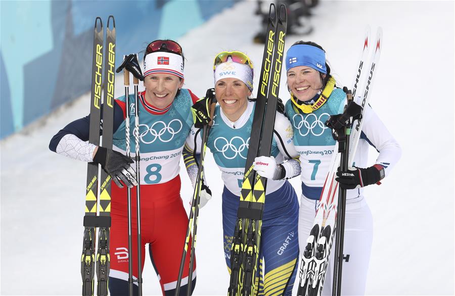 (SP)OLY-SOUTH KOREA-PYEONGCHANG-CROSS-COUNTRY SKIING-LADIES' 7.5KM+7.5KM SKIATHLON