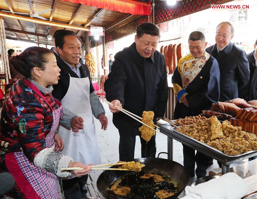 CHINA-SICHUAN-XI JINPING-INSPECTION(CN)