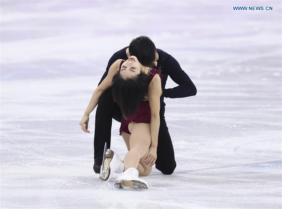 (SP)OLY-SOUTH KOREA-PYEONGCHANG-FIGURE SKATING-PAIR SKATING SHORT PROGRAM