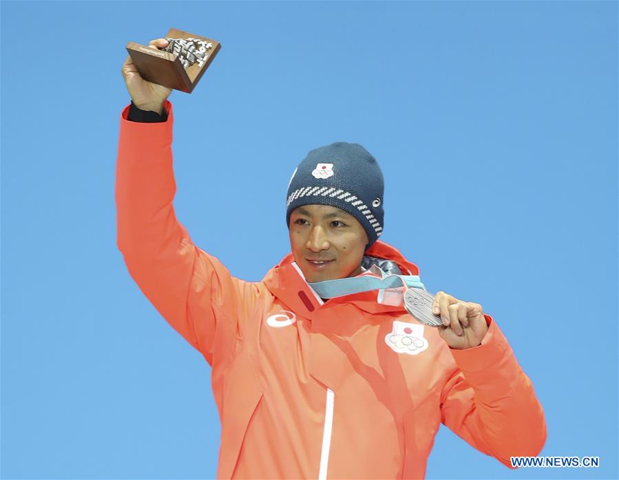 (SP)OLY-SOUTH KOREA-PYEONGCHANG-NORDIC COMBINED-INDIVIDUAL GUNDERSEN NH/10KM-MEDAL CEREMONY 