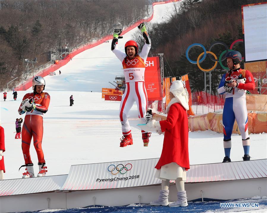 (SP)OLY-SOUTH KOREA-PYEONGCHANG-ALPINE SKIING-MEN'S GIANT SLALOM