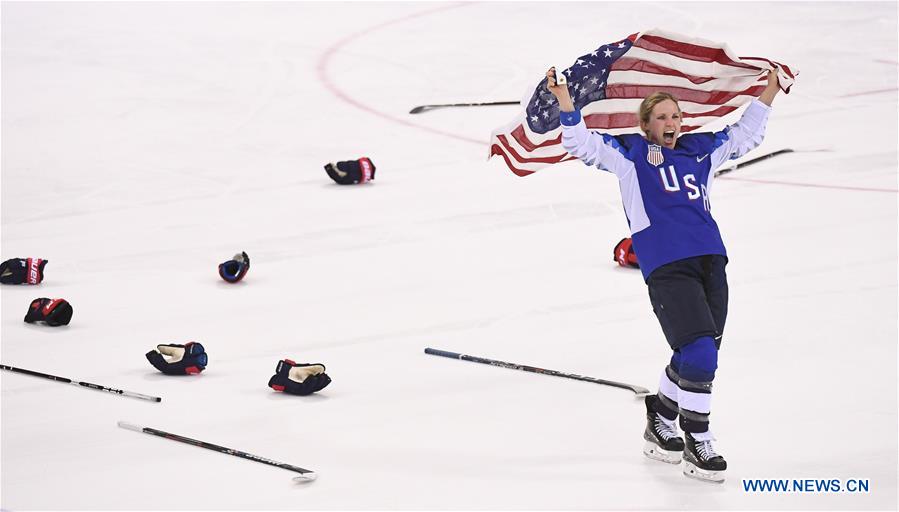 (SP)OLY-SOUTH KOREA-PYEONGCHANG-ICE HOCKEY-WOMEN-FINAL-USA VS CAN