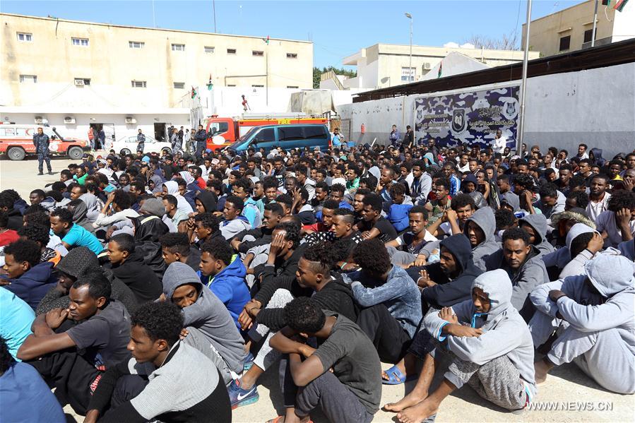 LIBYA-TRIPOLI-ILLEGAL MIGRATION-FIGHTING