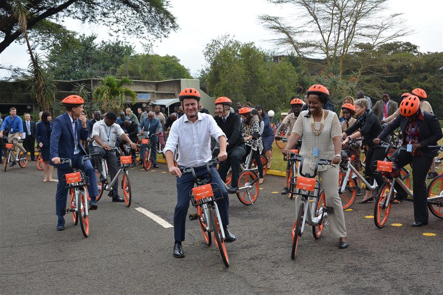 KENYA-NAIROBI-UN OFFICE-BIKE SHARING SCHEME