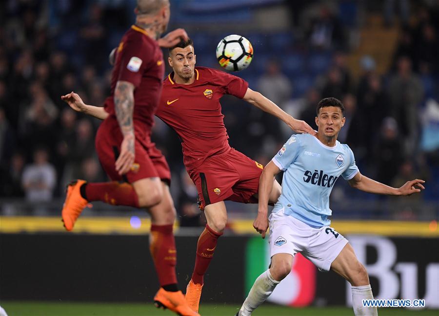 (SP)ITALY-ROME-SERIE A-LAZIO VS ROMA