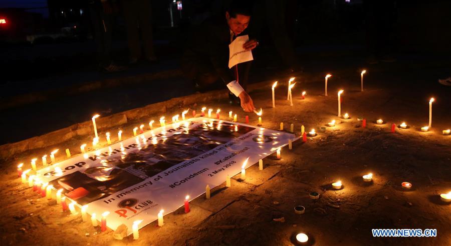 NEPAL-KATHMANDU-AFGHANISTAN-BLAST-CANDLELIGHT VIGIL