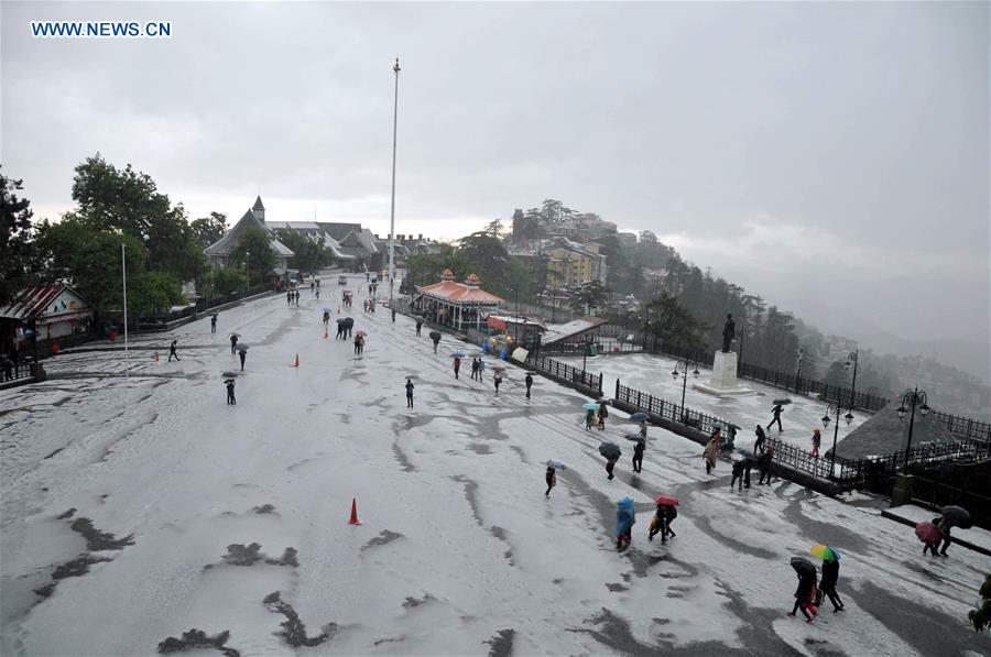 INDIA-SHIMLA-WEATHER