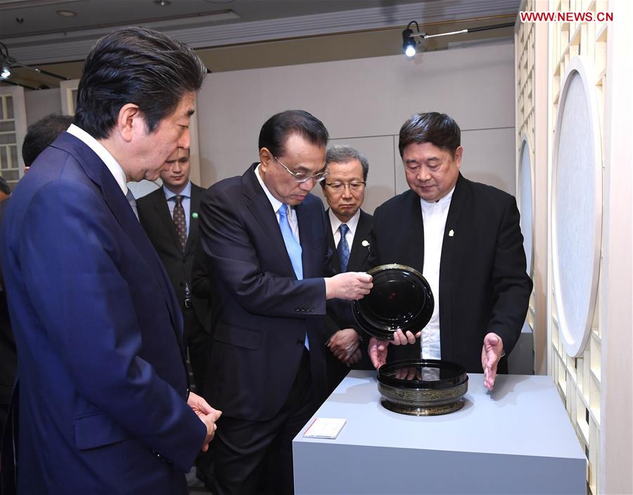 JAPAN-TOKYO-CHINA-LI KEQIANG-SHINZO ABE-EXHIBITION