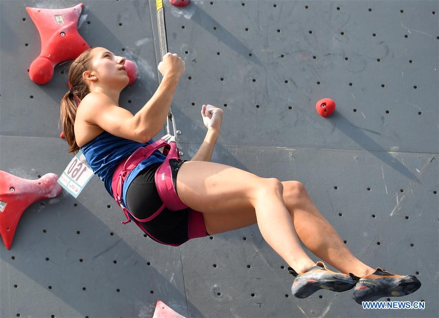 (SP)CHINA-SHANDONG-TAI'AN-IFSC-CLIMBING WORLD CUP (CN)