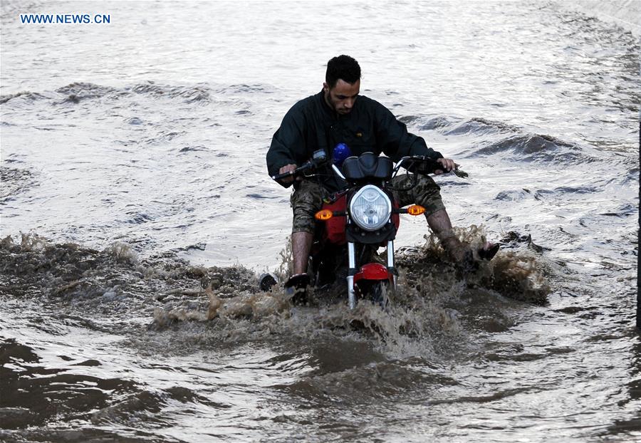 YEMEN-SANAA-HEAVY RAIN