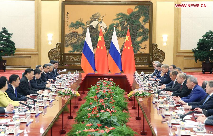 CHINA-BEIJING-XI JINPING-RUSSIA-PUTIN-TALKS (CN)