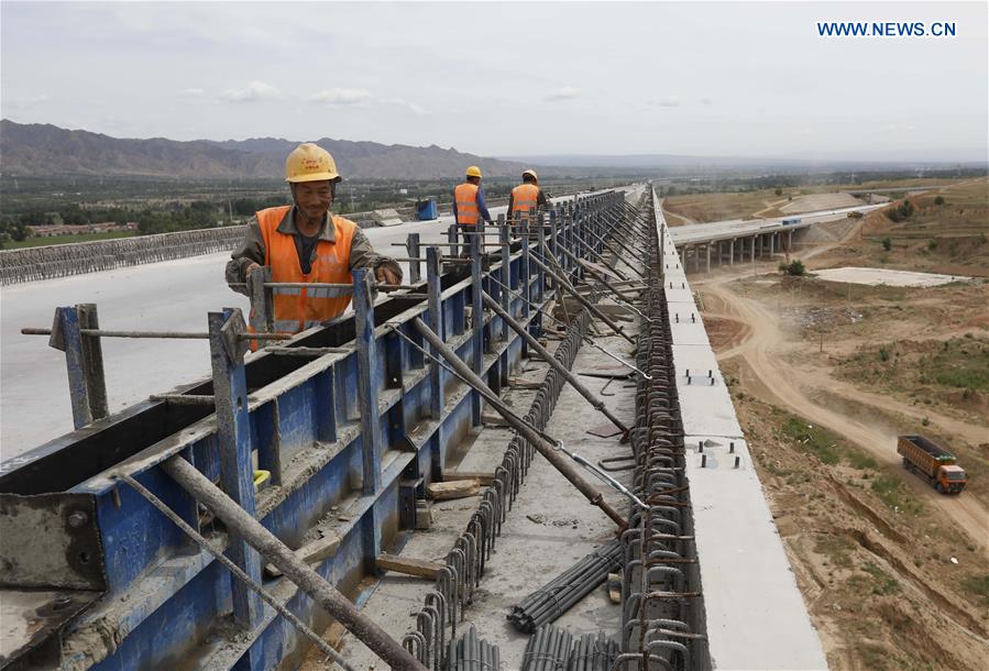 CHINA-HEBEI-DATONG-ZHANGJIAKOU HIGH-SPEED RAILWAY-CONSTRUCTION (CN)