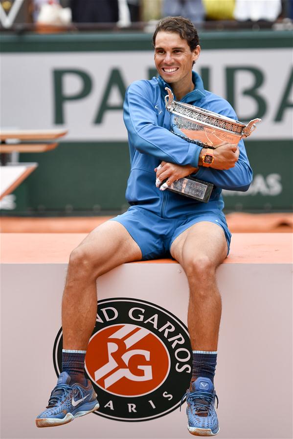 (SP)FRANCE-PARIS-TENNIS-FRENCH OPEN-DAY 15-MEN'S SINGLES FINAL-AWARDING CEREMONY