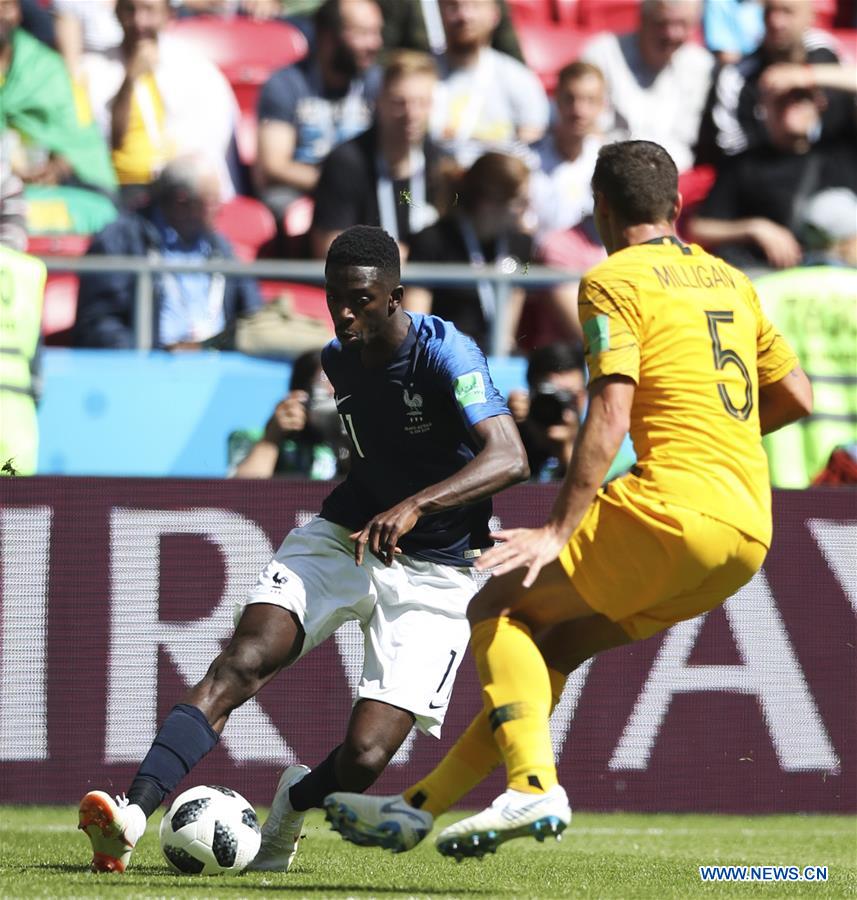 (SP)RUSSIA-KAZAN-2018 WORLD CUP-GROUP C-FRANCE VS AUSTRALIA