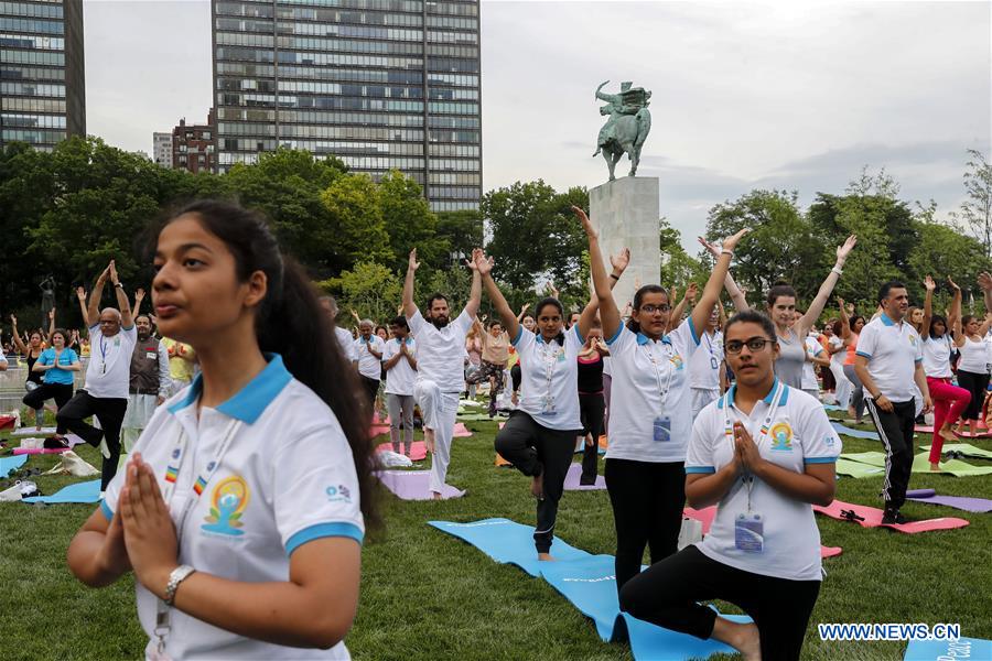 UN-NEW YORK-INTERNATIONAL DAY OF YOGA