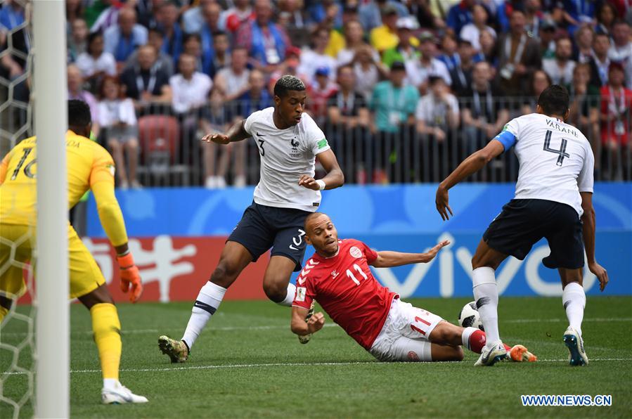 (SP)RUSSIA-MOSCOW-2018 WORLD CUP-GROUP C-DENMARK VS FRANCE