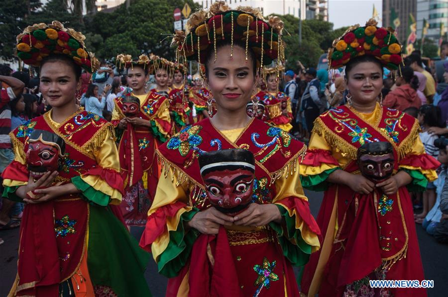 INDONESIA-JAKARTA-CARNAVAL-PARADE