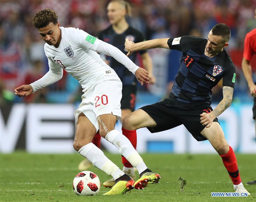 (SP)RUSSIA-MOSCOW-2018 WORLD CUP-SEMIFINAL-ENGLAND VS CROATIA