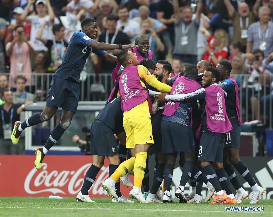 (SP)RUSSIA-MOSCOW-2018 WORLD CUP-FINAL-FRANCE VS CROATIA