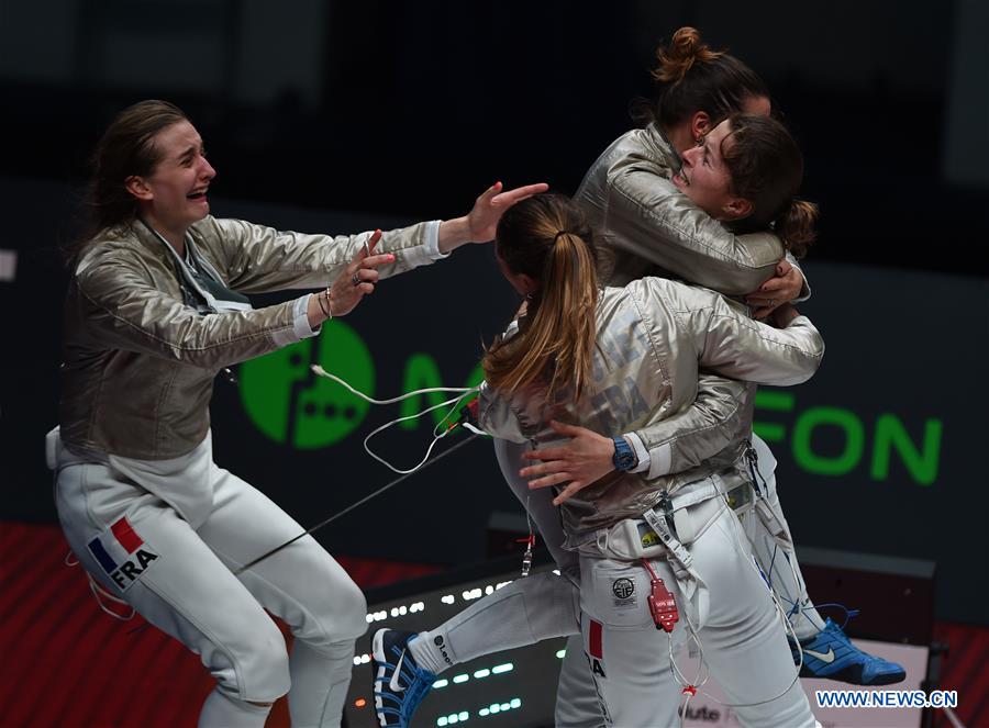 (SP)CHINA-JIANGSU-WUXI-FENCING-WORLD CHAMPIONSHIPS (CN)