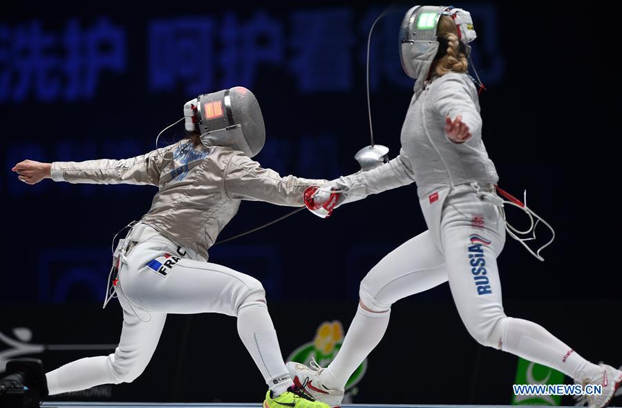 (SP)CHINA-JIANGSU-WUXI-FENCING-WORLD CHAMPIONSHIPS (CN)