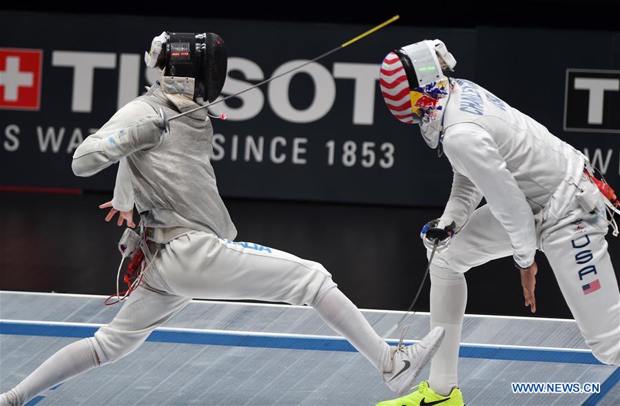 (SP)CHINA-JIANGSU-WUXI-FENCING-WORLD CHAMPIONSHIPS (CN)