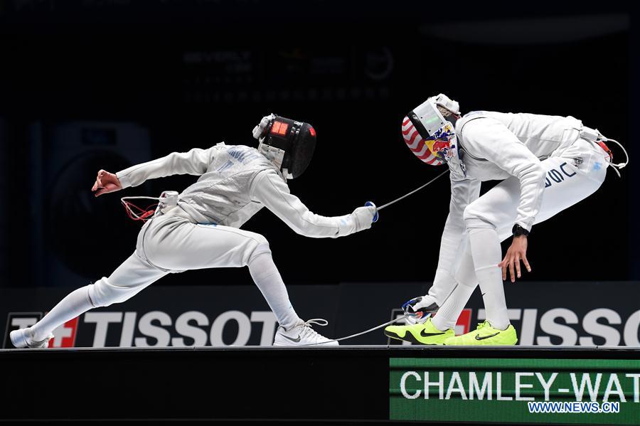 (SP)CHINA-JIANGSU-WUXI-FENCING-WORLD CHAMPIONSHIPS (CN)