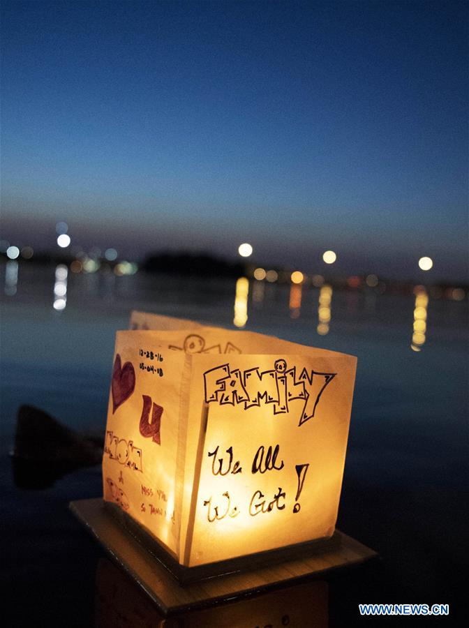 U.S.-MARYLAND-WATER LANTERN FESTIVAL