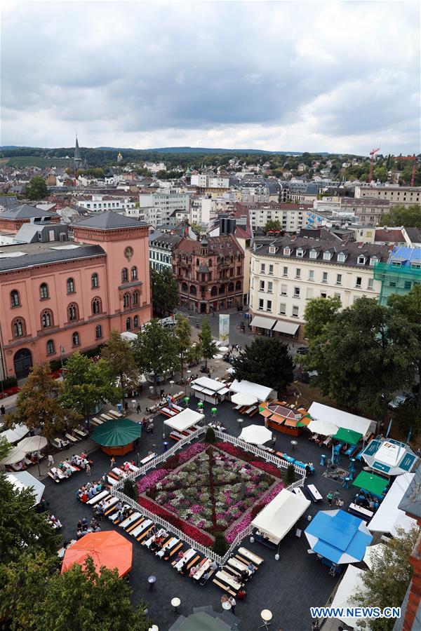 GERMANY-WIESBADEN-RHEINGAU WINE FESTIVAL