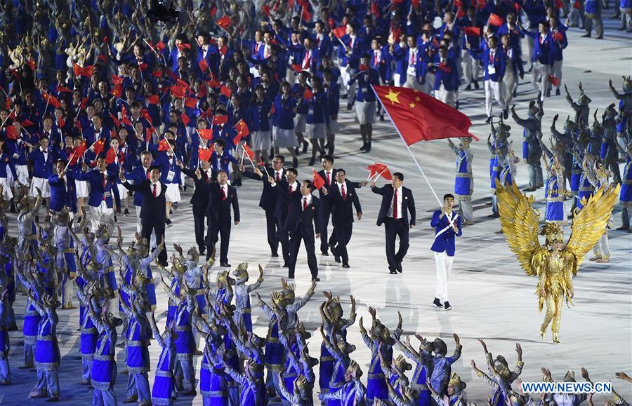 (SP)INDONESIA-JAKARTA-ASIAN GAMES-OPENING CEREMONY