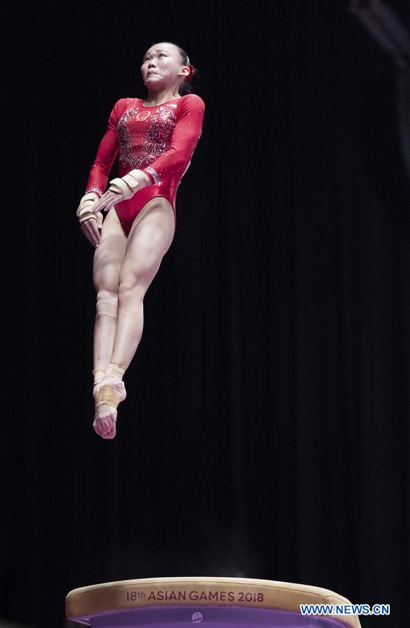 (SP)INDONESIA-JAKARTA-ASIAN GAMES-ARTISTIC GYMNASTICS