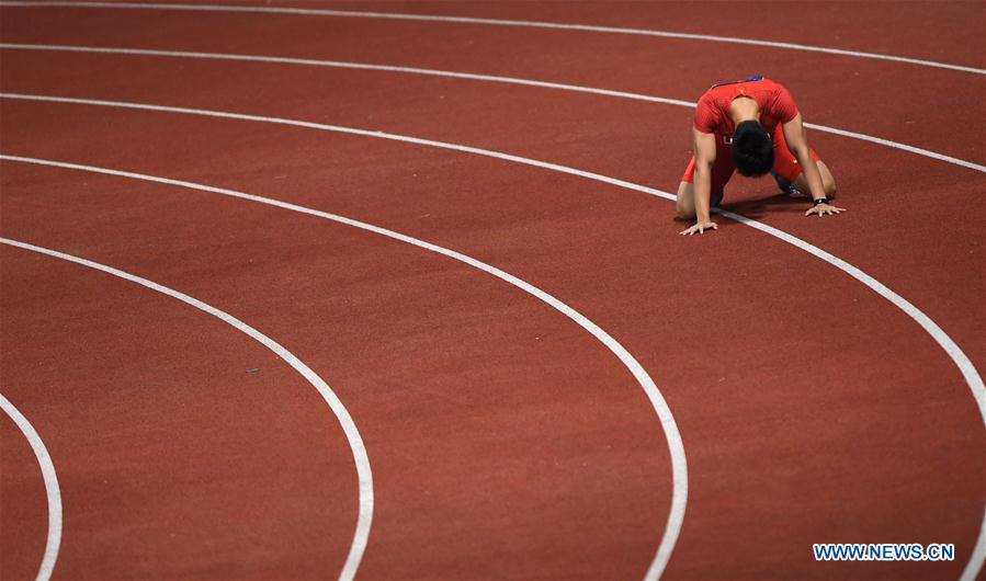 (SP)INDONESIA-JAKARTA-ASIAN GAMES-ATHLETICS-MEN'S 100M