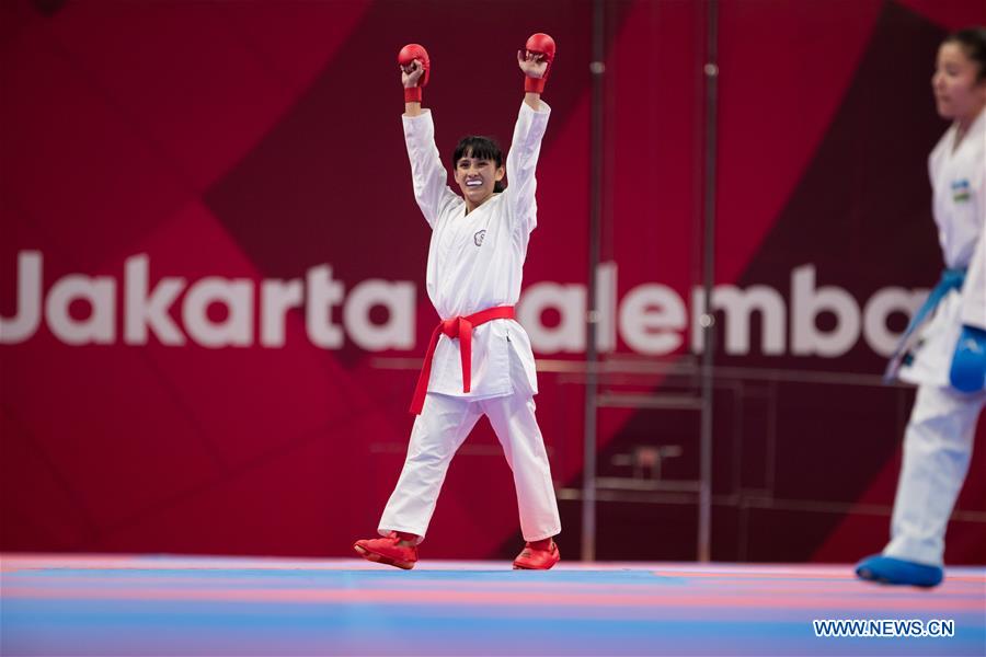 (SP)INDONESIA-JAKARTA-ASIAN GAMES-KARATE-WOMEN'S -50KG