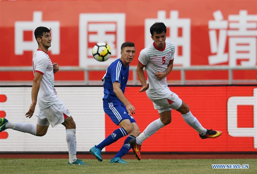 (SP)CHINA-QUJING-FOOTBALL-CFA TEAM CHINA INTERNATIONAL YOUTH FOOTBALL TOURNAMENT 2018 (CN)