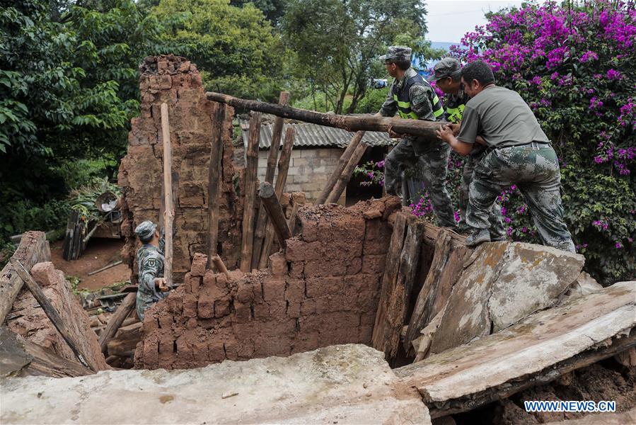 CHINA-YUNNAN-EARTHQUAKE-RELIEF WORK (CN)