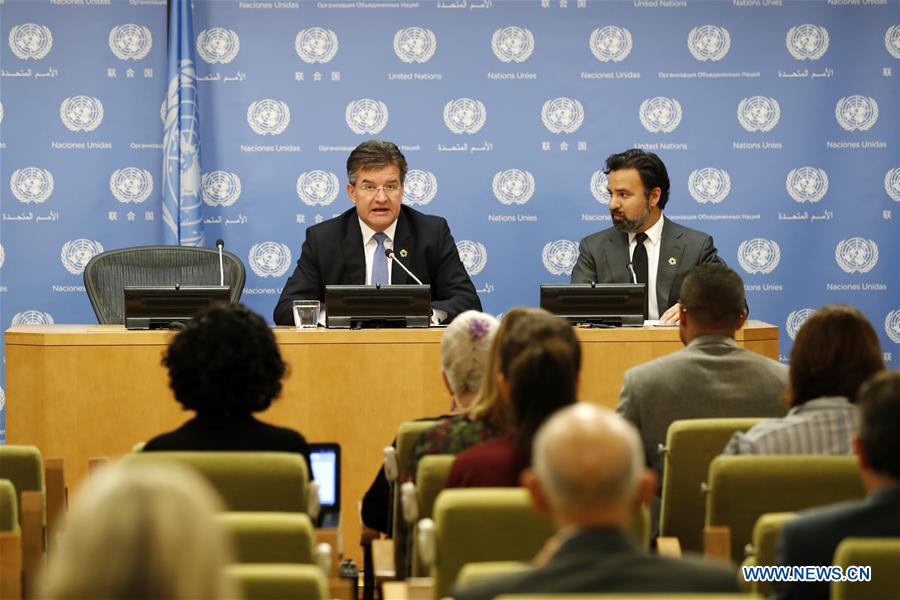 UN-UNGA PRESIDENT-LAJCAK-PRESS BRIEFING